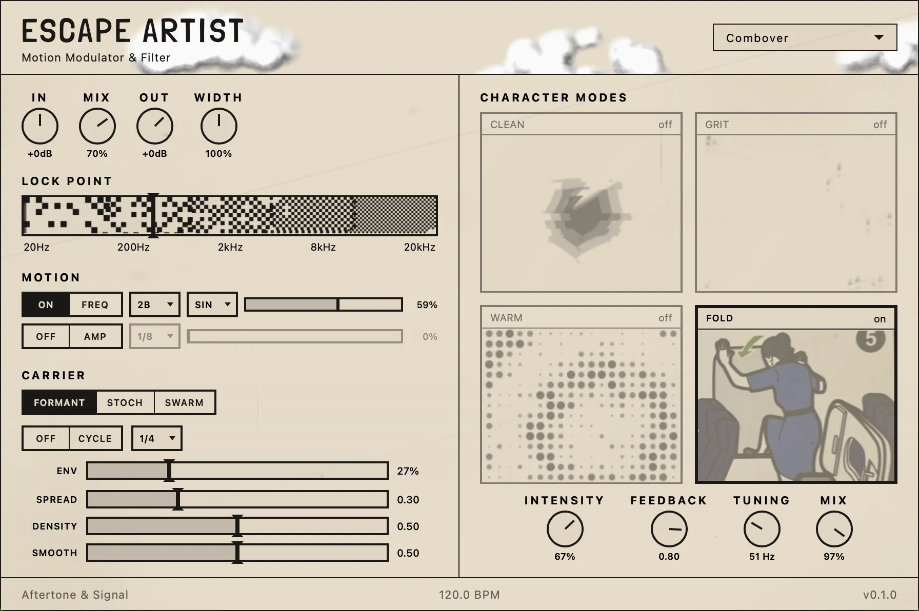 Escape Artist interface